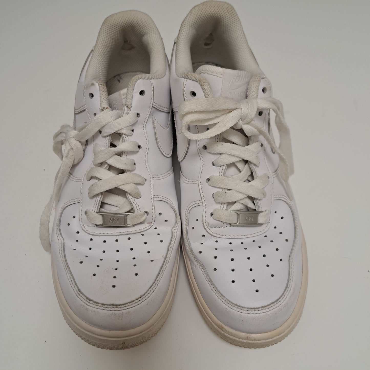 Nike Air Force White Trainers Running Shoes Uk Size 7