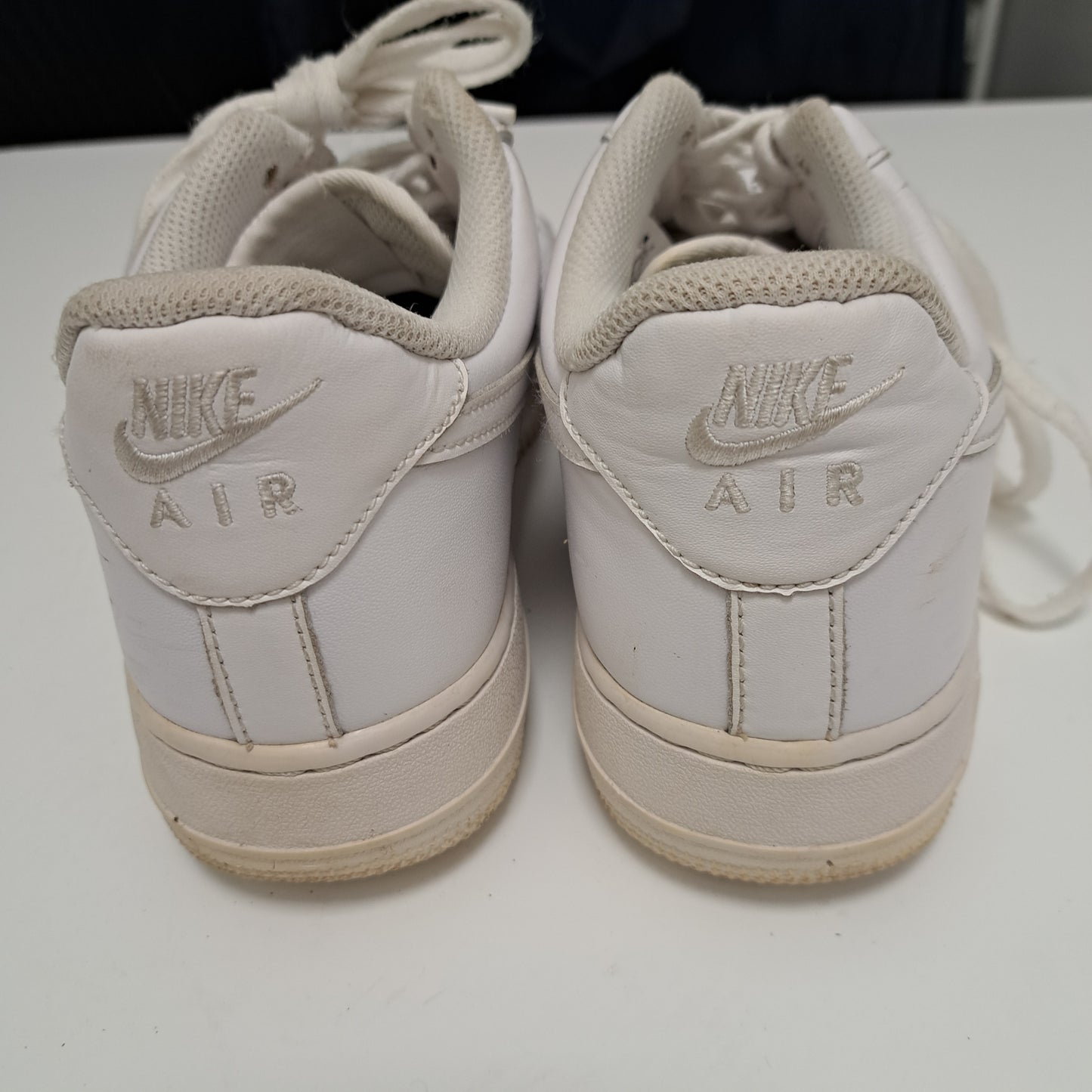 Nike Air Force White Trainers Running Shoes Uk Size 7