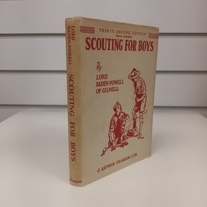 Thirty Second Edition Scouting For Boys By Lord Baden-Powell Hard Back Book