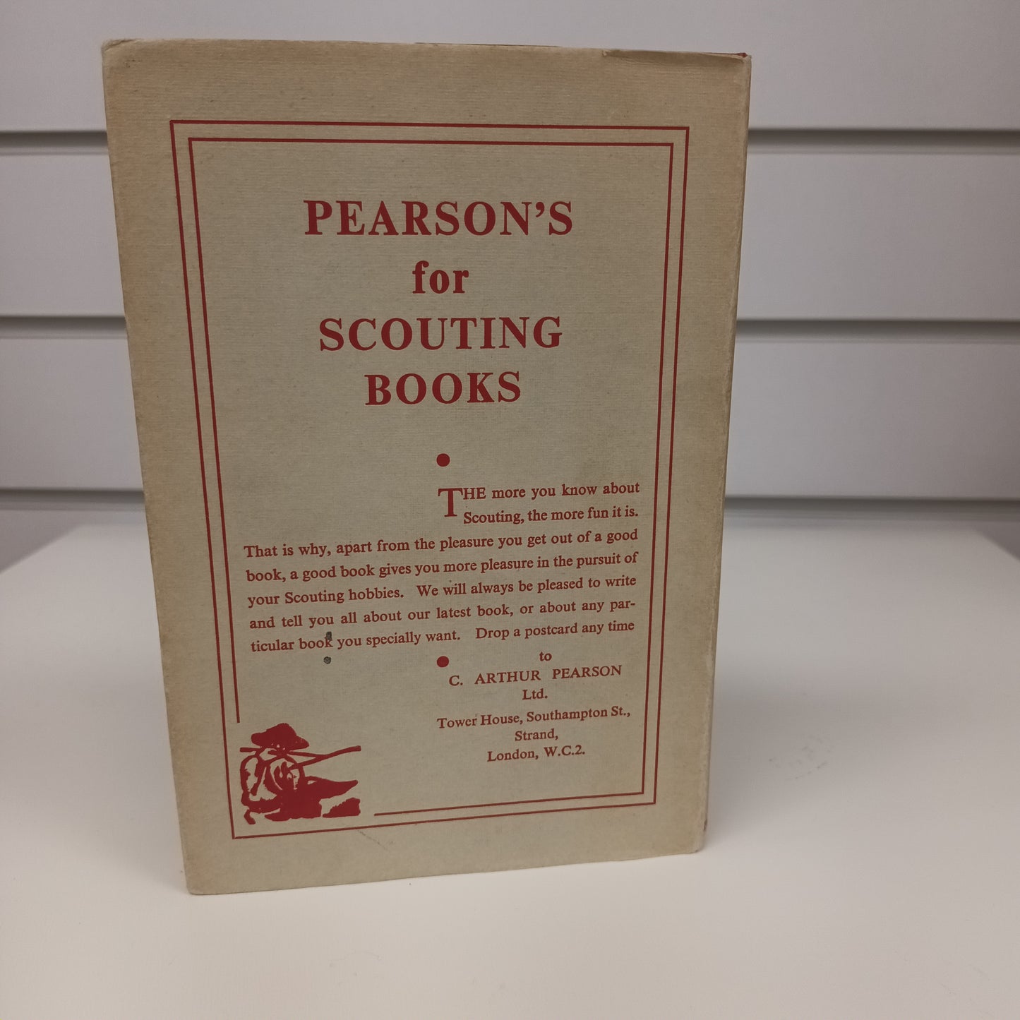 Thirty Second Edition Scouting For Boys By Lord Baden-Powell Hard Back Book