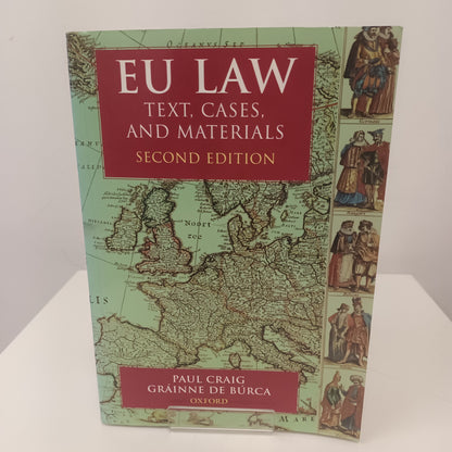 EU Law Text Cases And Materials Second Edition Book By Paul Craig