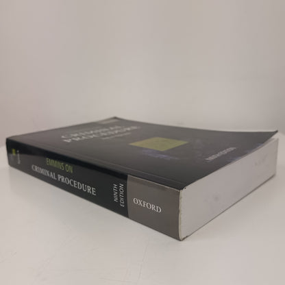 Emmins On Criminal Procedure By John Sprack Ninth Edition