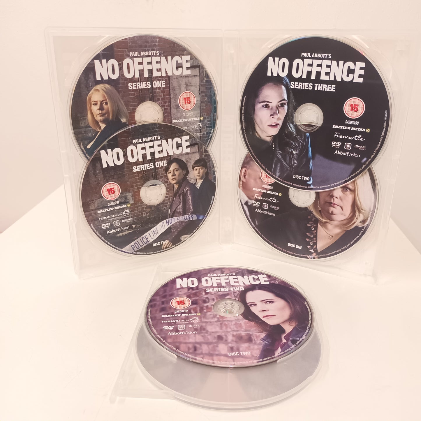 Paul Abbott's No Offence Series 1, 2 & 3 DVD Collection