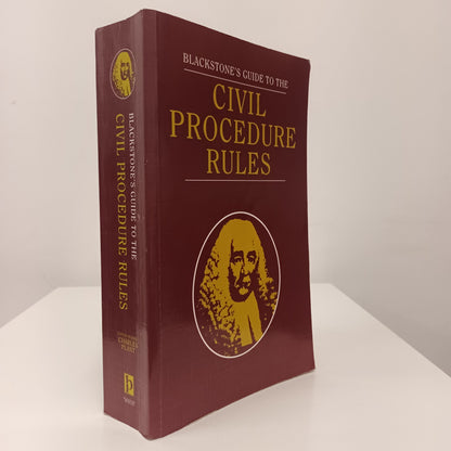 Blackstone's Guide To Civil Procedure Rules Book