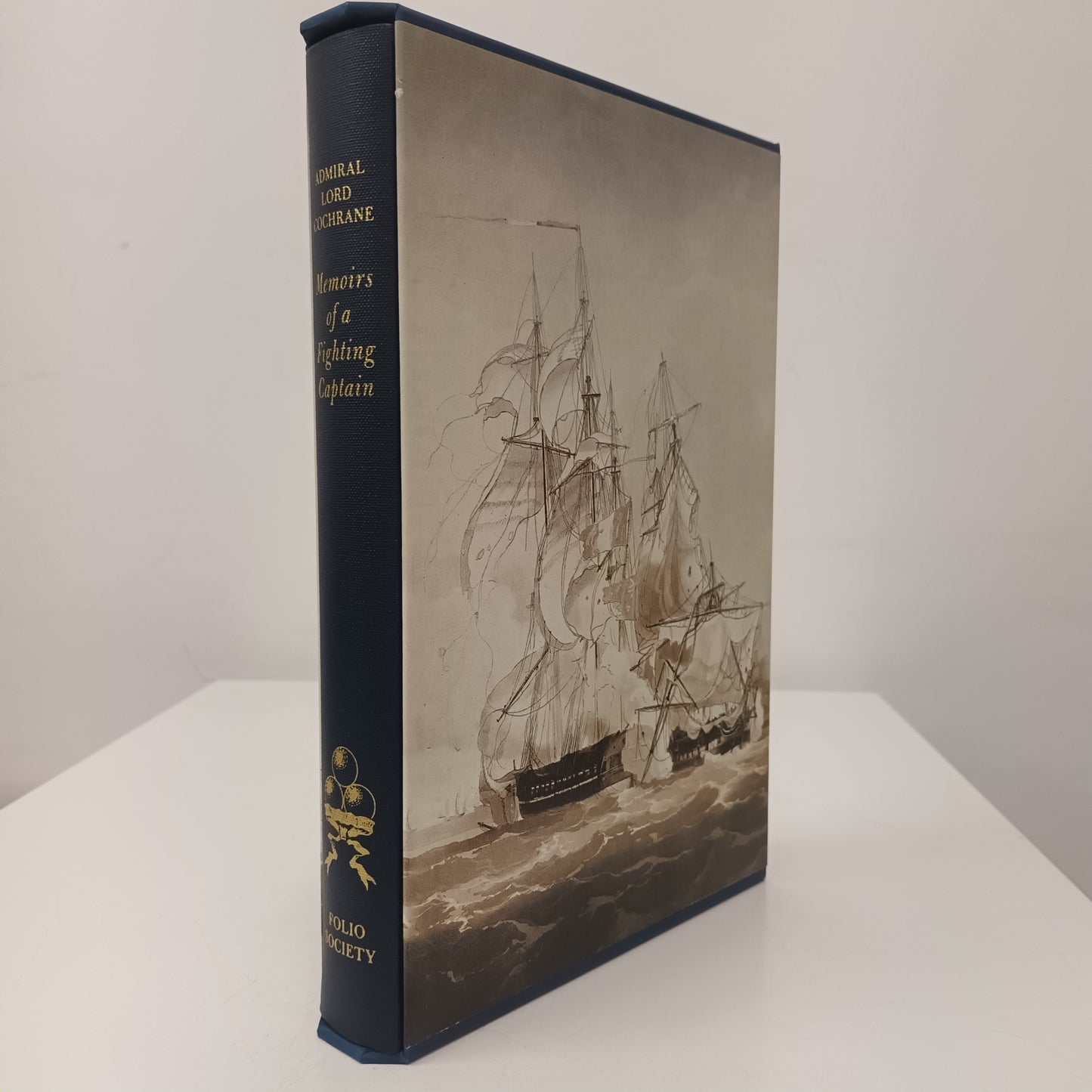 Folio Society Memoirs Of A Fighting Captain Admiral Lord Cochrane