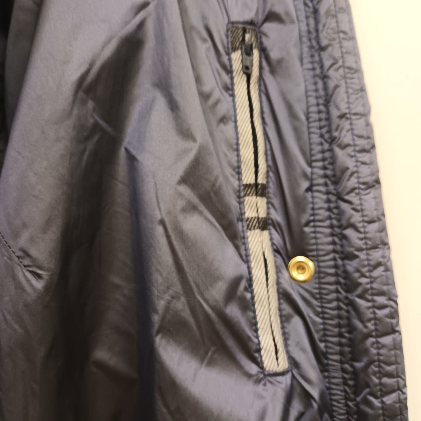 Barbour Size 18 Reesdale Quilt Blue Coat