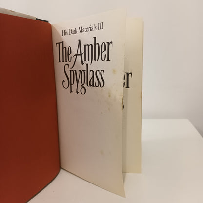 The Amber Spyglass By Phillip Pullman Hardback Book