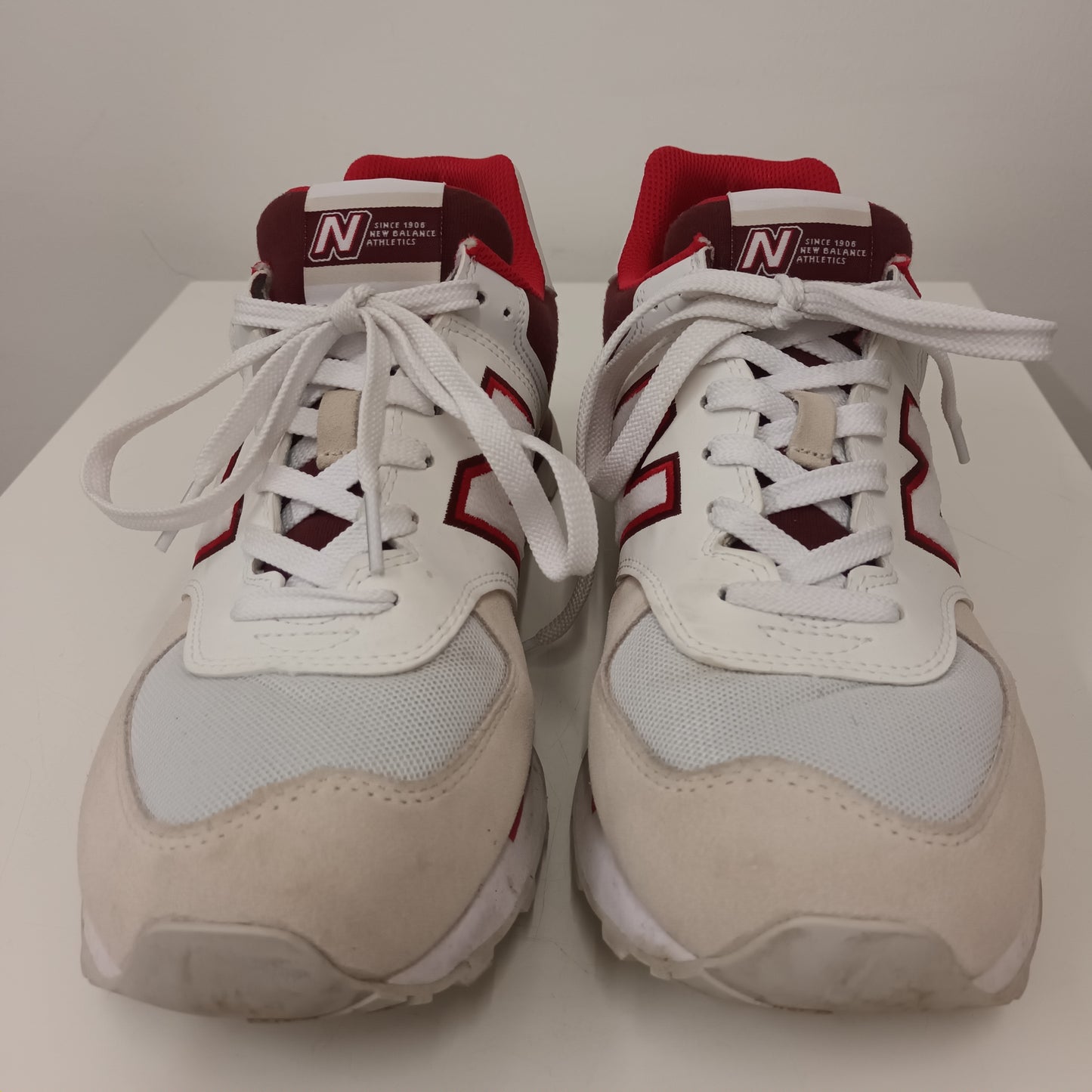 New Balance Size 9 Red White Encap Trainers