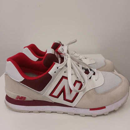 New Balance Size 9 Red White Encap Trainers