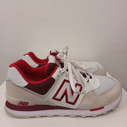 New Balance Size 9 Red White Encap Trainers