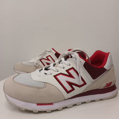 New Balance Size 9 Red White Encap Trainers