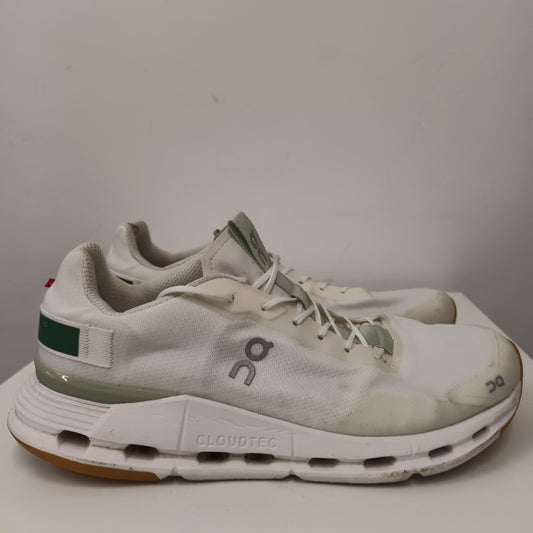 On Cloud Nova CloudTec Size 9 Green White Trainers