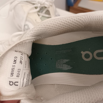 On Cloud Nova CloudTec Size 9 Green White Trainers