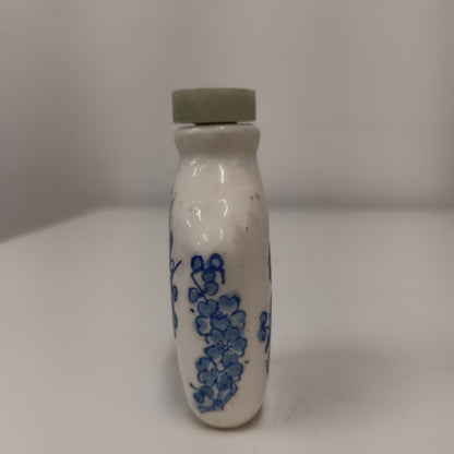 3 Chinese Ceramic Signed Scent Snuff Bottles