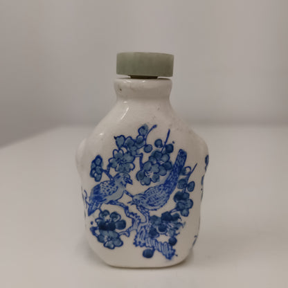 3 Chinese Ceramic Signed Scent Snuff Bottles