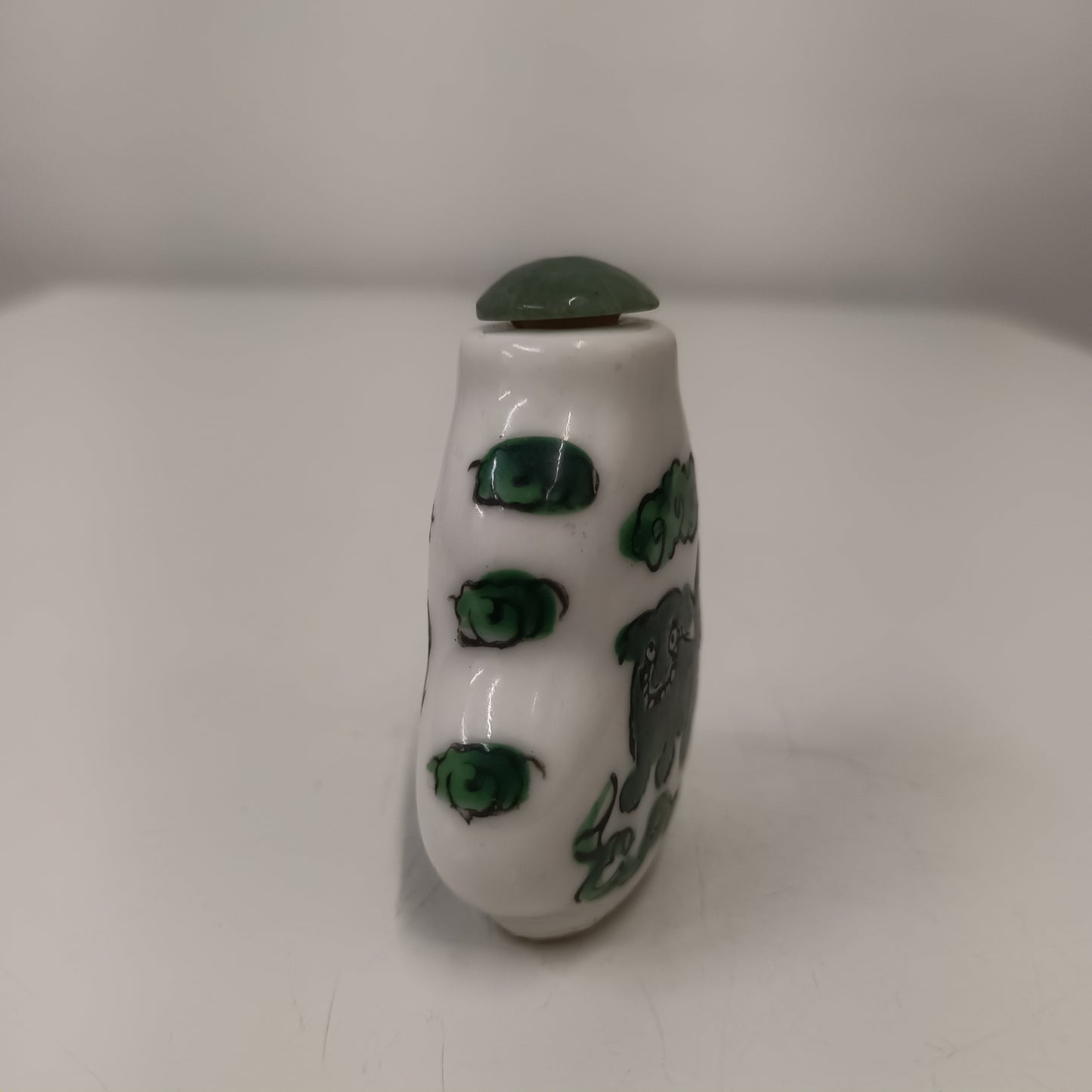 3 Chinese Ceramic Signed Scent Snuff Bottles