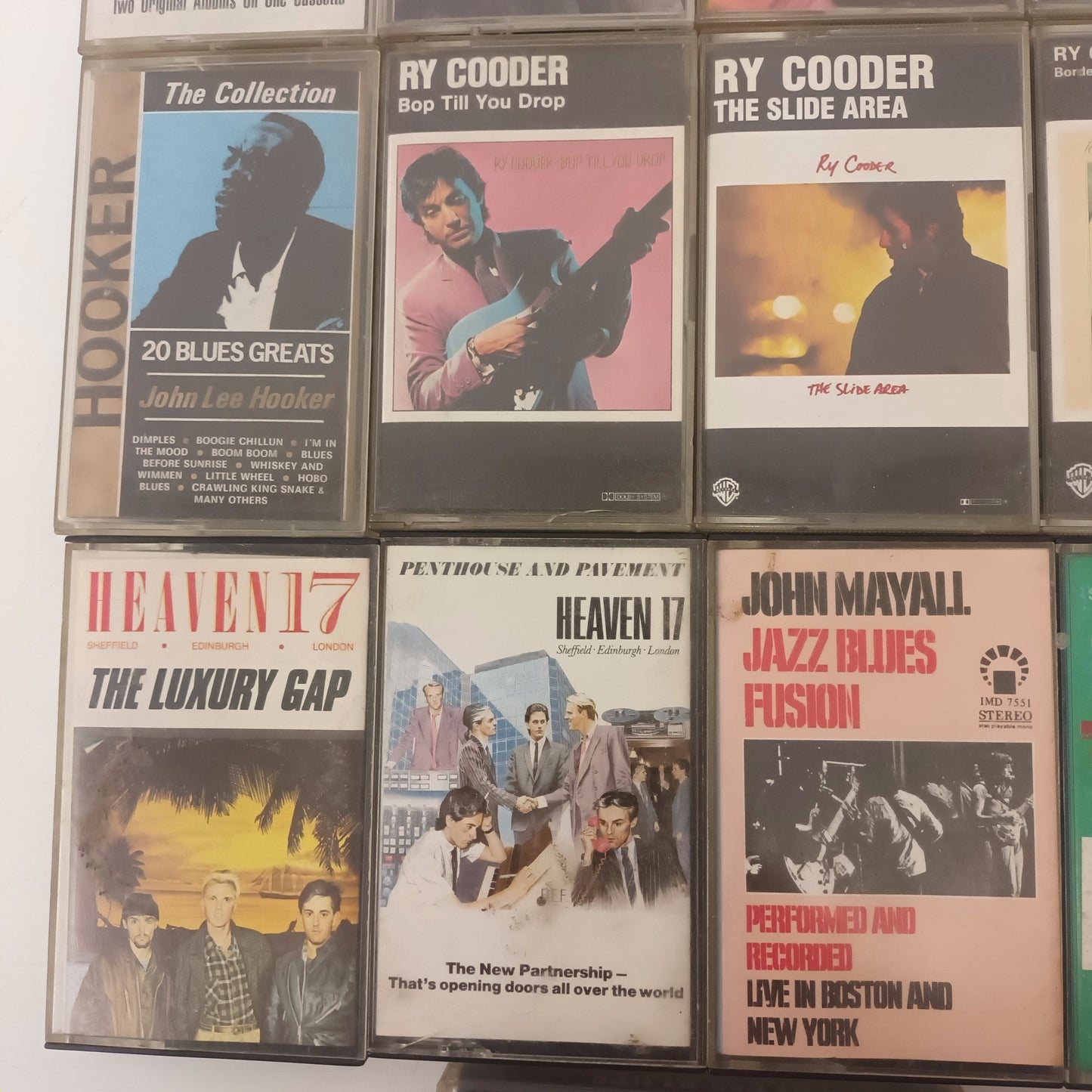 Massive x62 Vintage Cassette Tape Bundle Rock Metal Blues Country Reggae