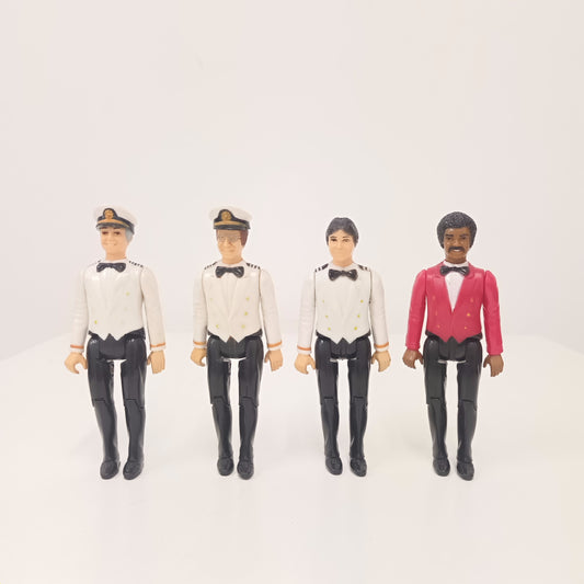 Vintage x4 Rare Love Boat Figures