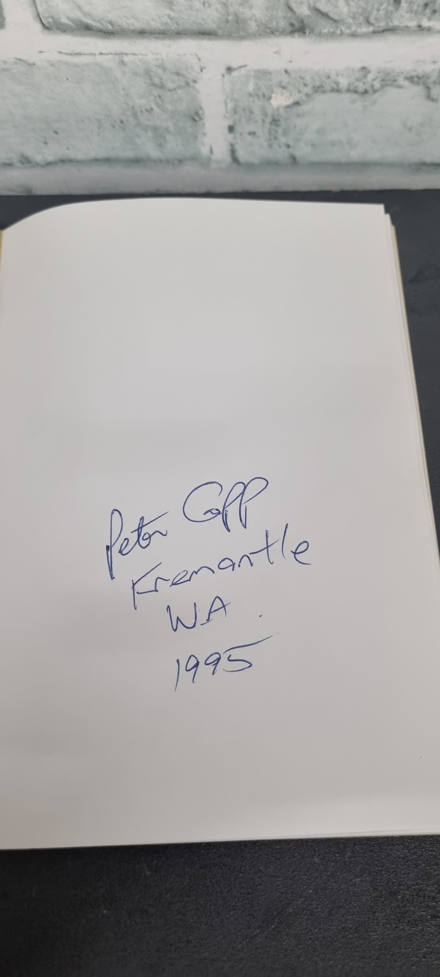 Australian Living Legends 2 by Peter Capp Signed