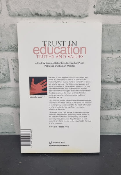 Trust in Education Truths and Values Paperback