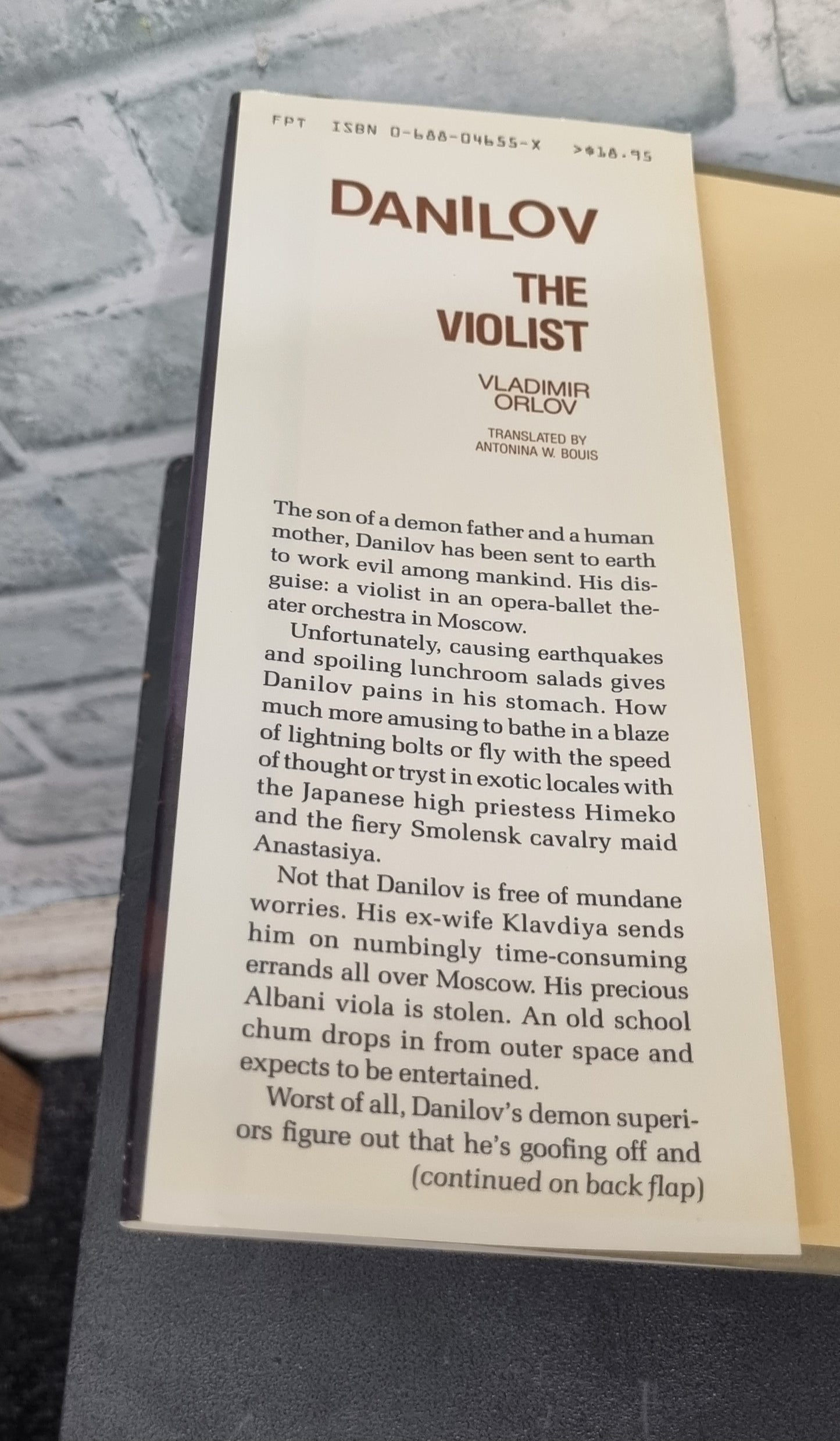 Danilov the Violist by Vladimir Orlov