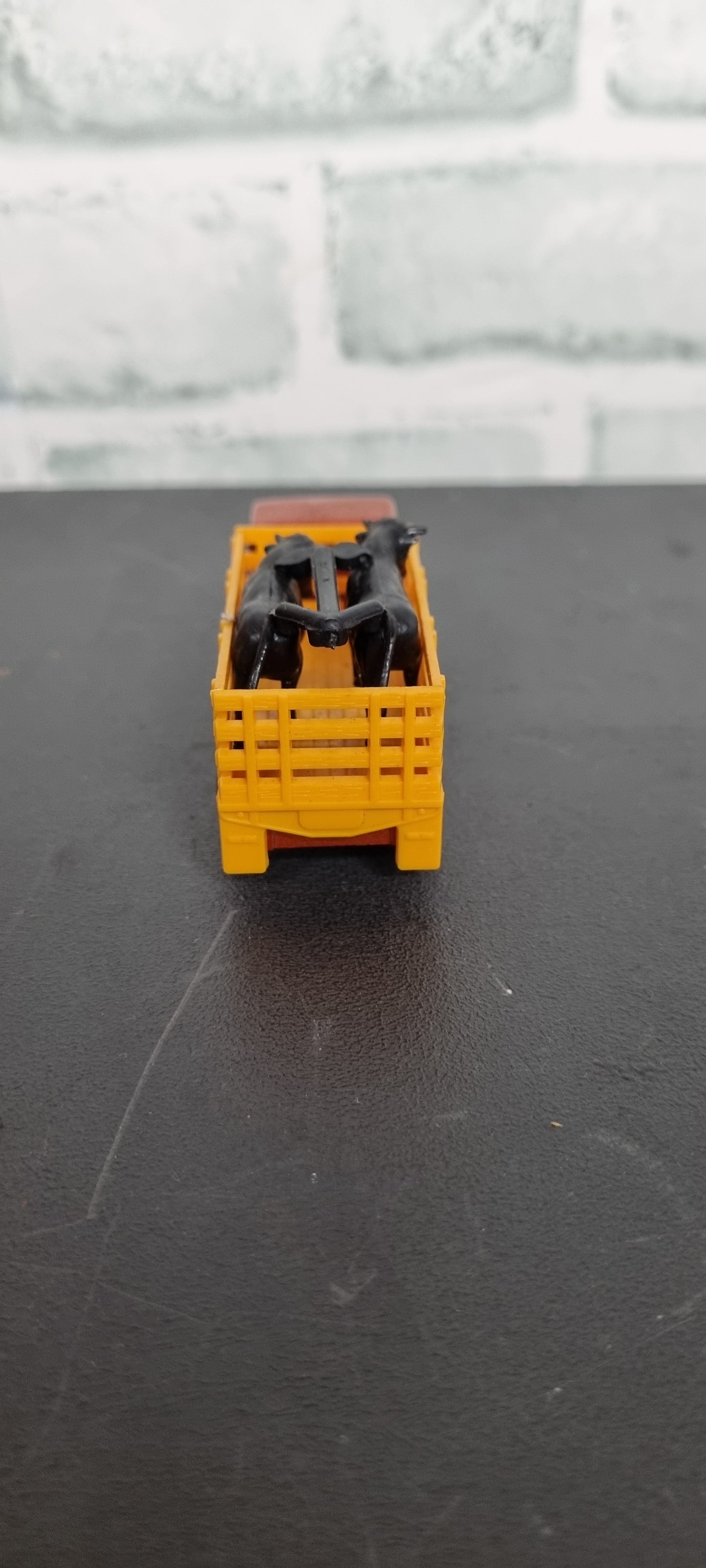 Matchbox Cattle Truck No.71 Burnt Orange Boxed