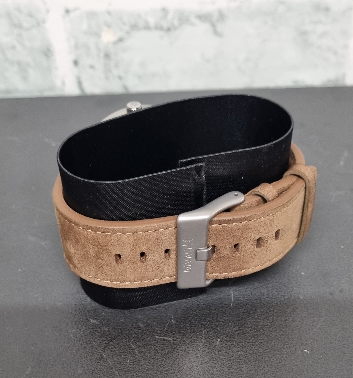 MVMT Classic Tan Leather Wrist Watch