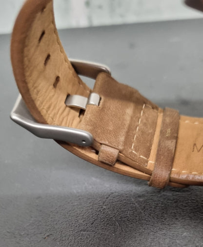 MVMT Classic Tan Leather Wrist Watch