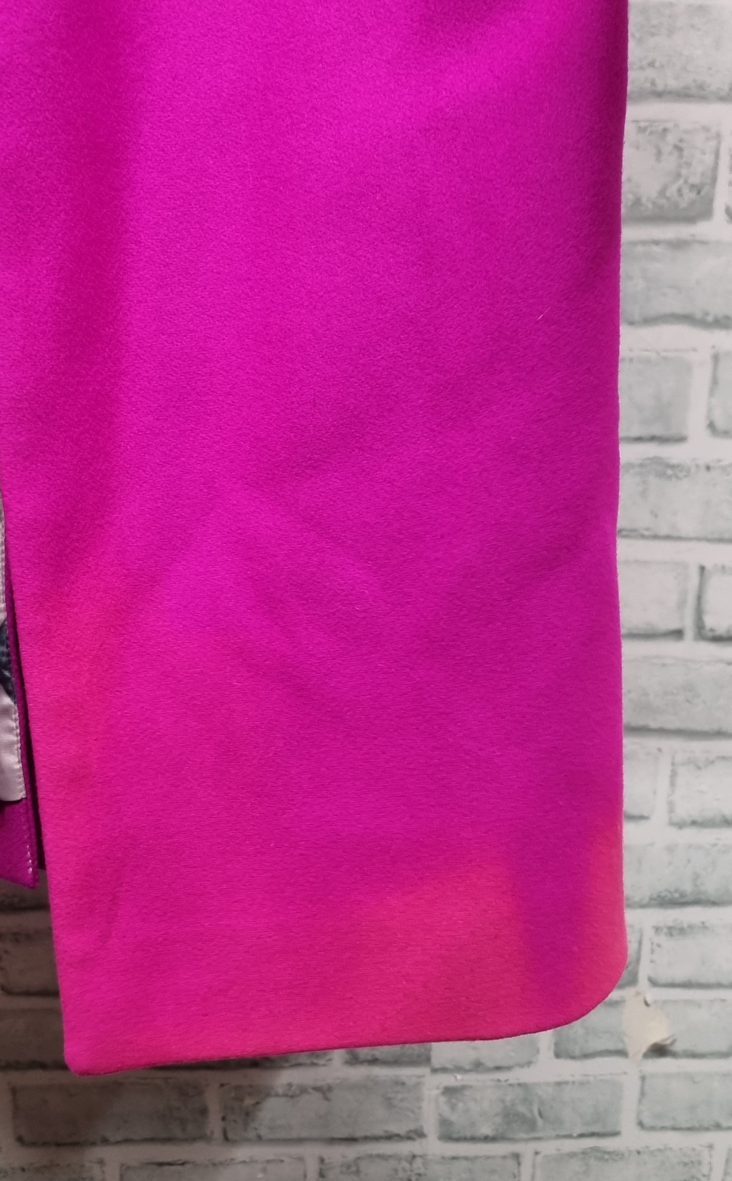 Ted Baker Single Breasted Fuchsia Midi Coat Size 2