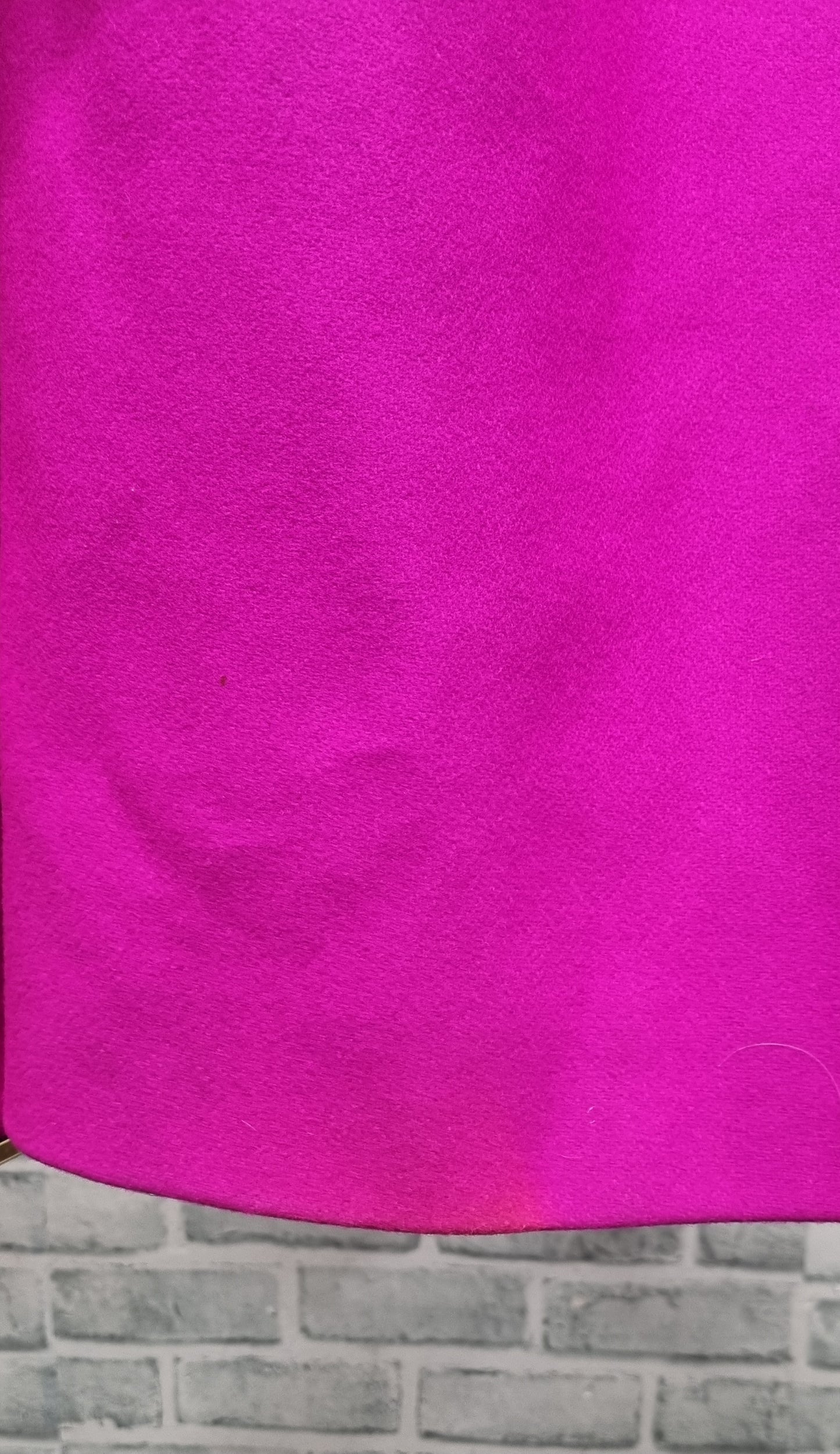 Ted Baker Single Breasted Fuchsia Midi Coat Size 2