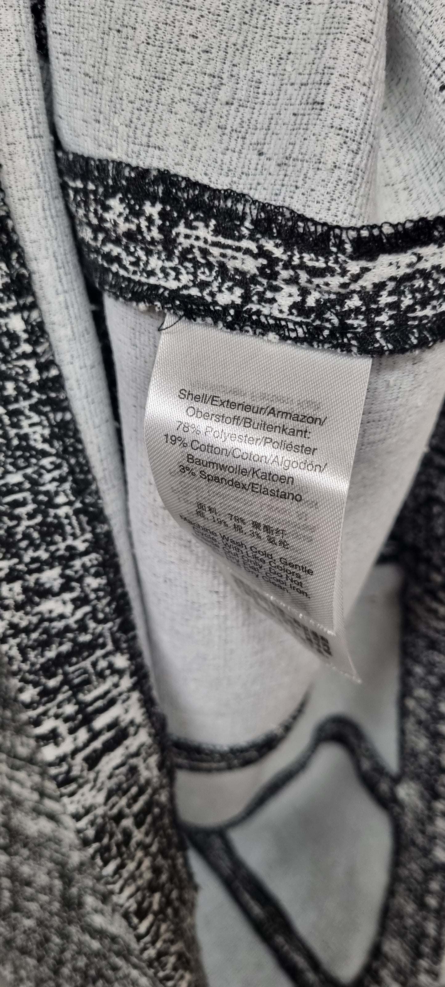 DKNY Grey and White Tweed Style Midi Sheath Dress Size 14