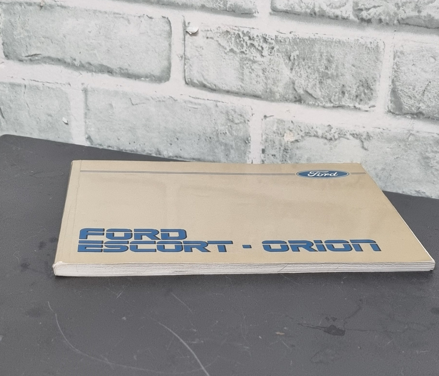 Ford Escort Orion Owners Handbook 4th Edition