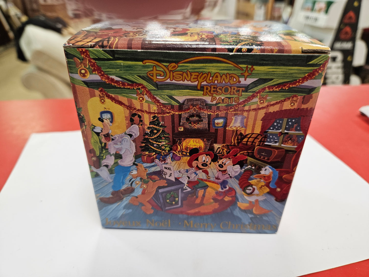 Disneyland Resort Paris Christmas Mug New in Box