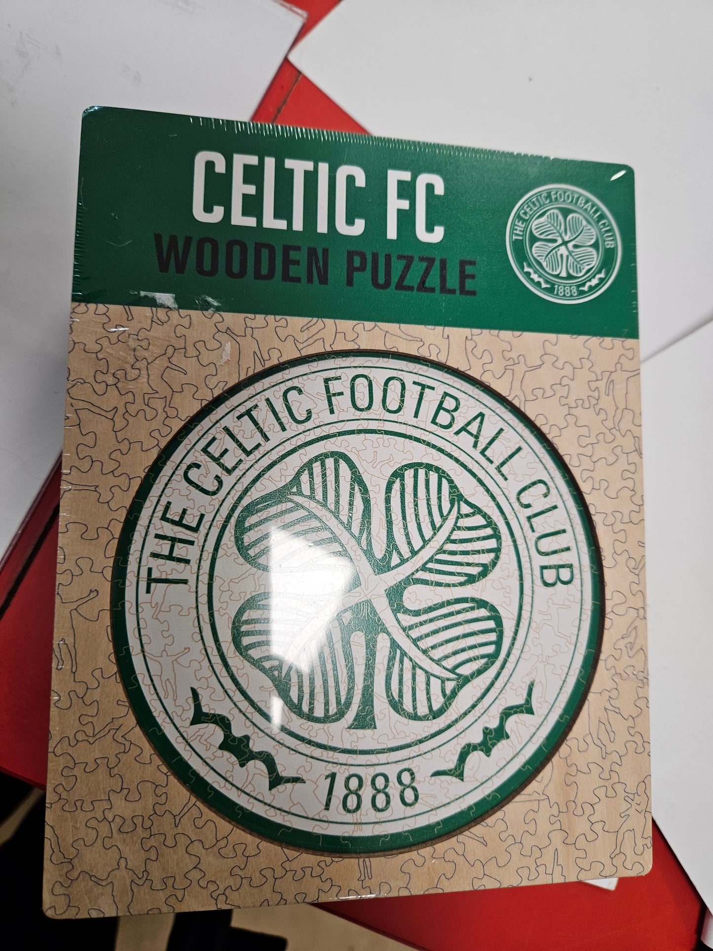 Celtic FC Crest wooden Puzzle