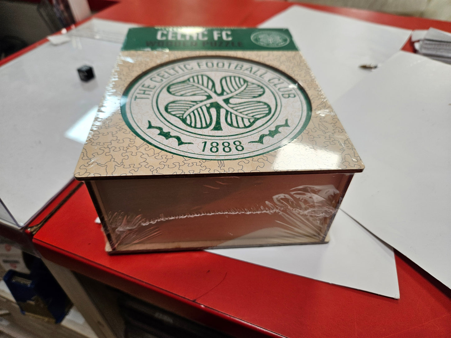 Celtic FC Crest wooden Puzzle