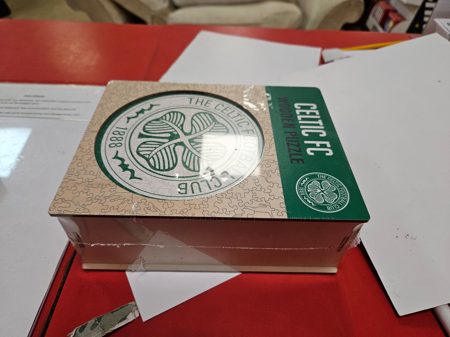 Celtic FC Crest wooden Puzzle