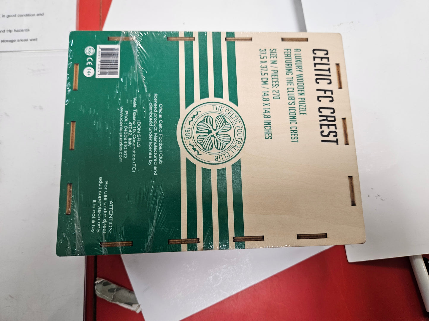 Celtic FC Crest wooden Puzzle