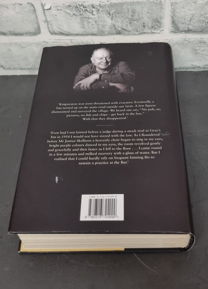 Ned Sherrin The Autobiography Hardback Signed