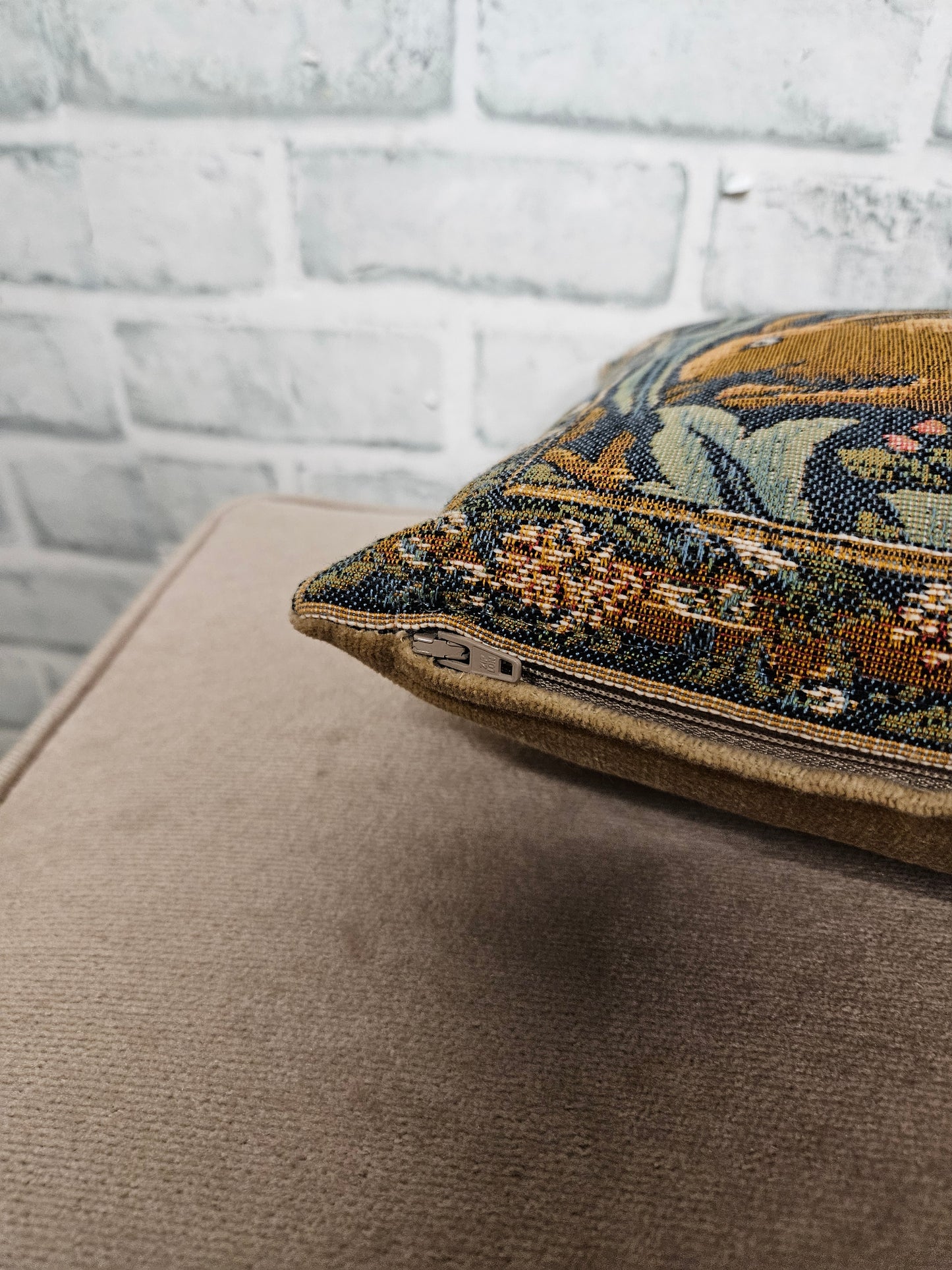 William Morris & Co Brother Rabbit Tapestry Cushion