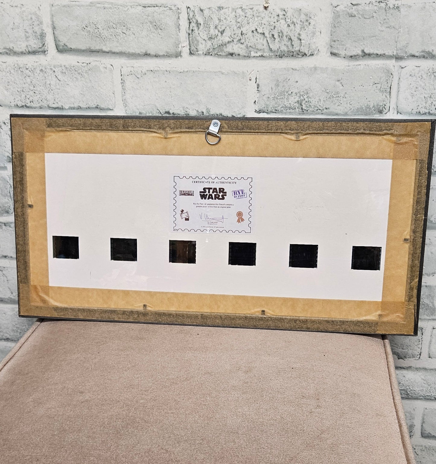 The History of Star Wars Original Filmcell Frame