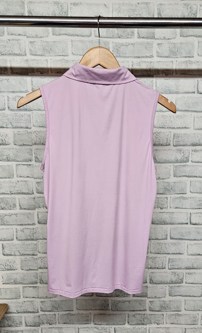 G/FORE Lilac Sleeveless Women's Golf Top Size Medium