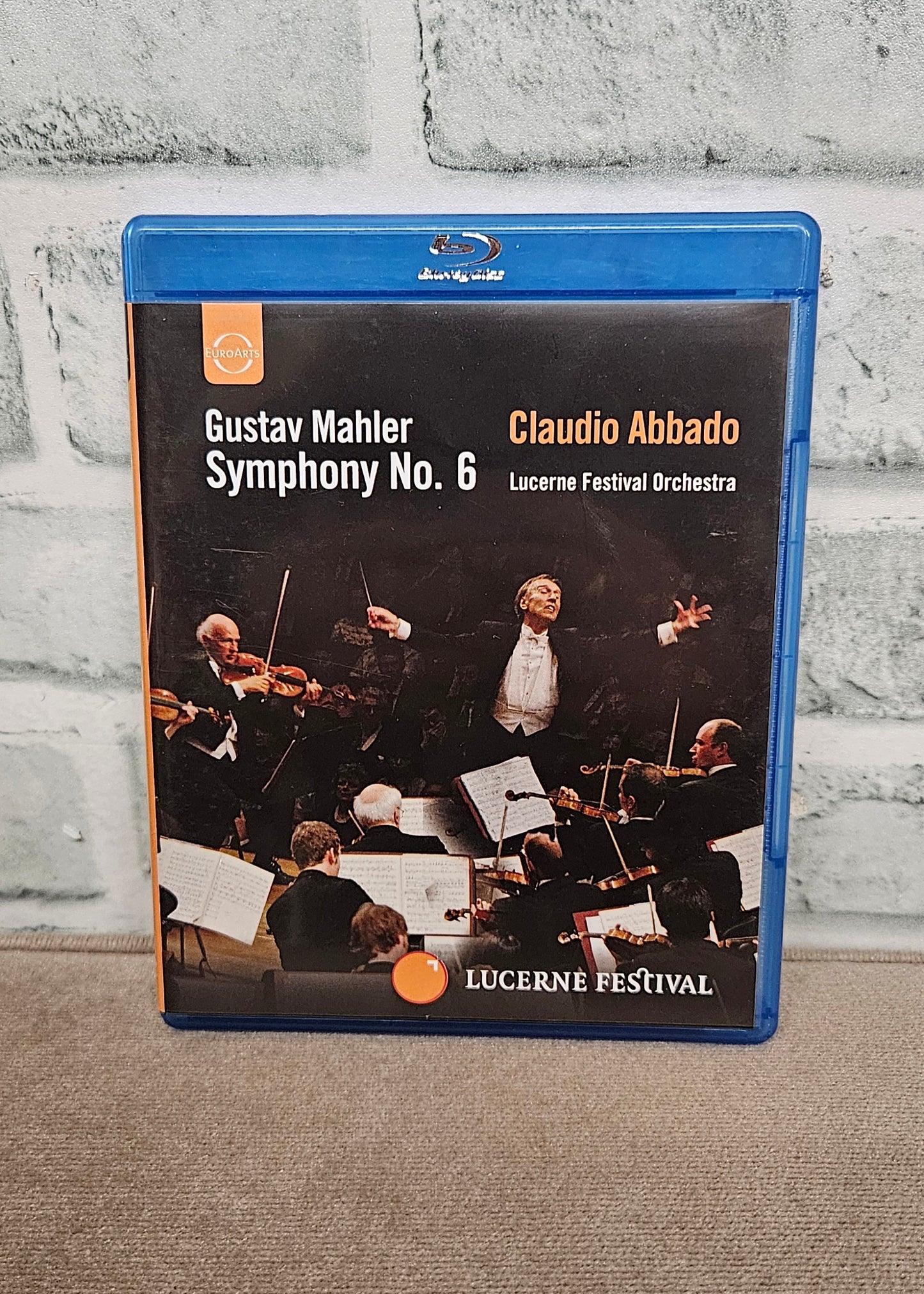 Gustav Mahler Symphony No. 6 Claudio Abbado Lucerne Festival Orchestra Blu-ray Disc