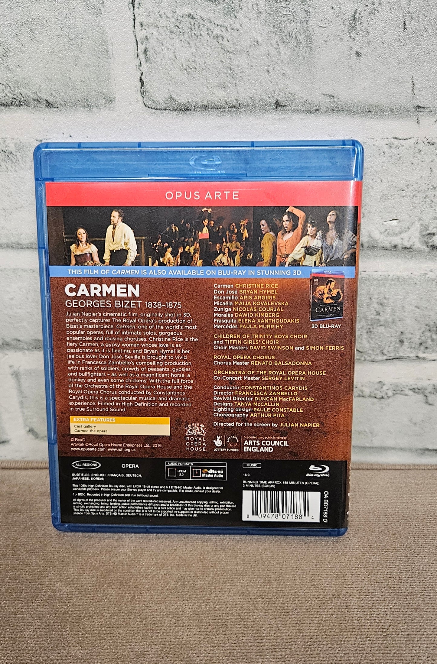 The Royal Opera Bizet Carmen Blu-ray Disc