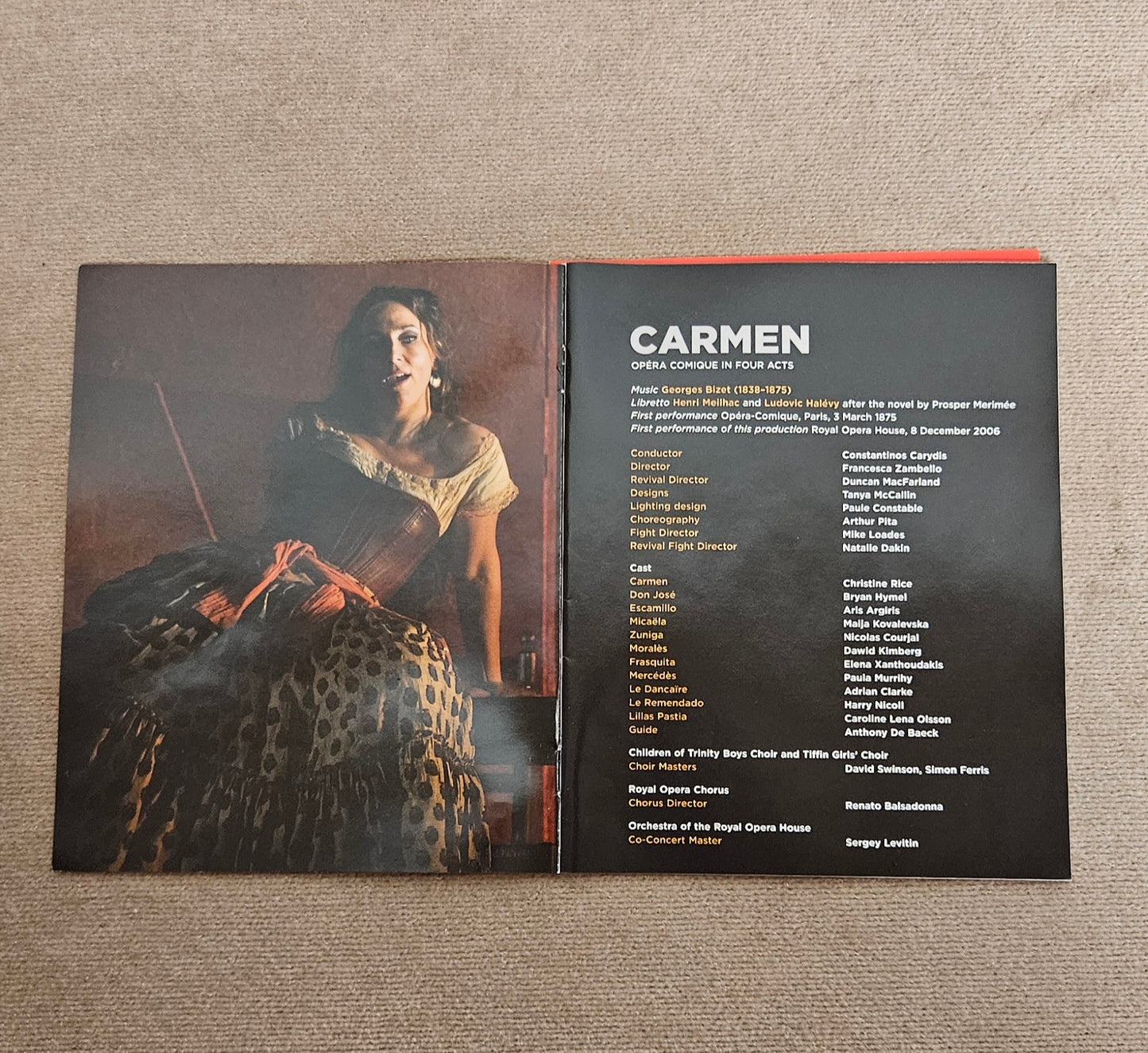 The Royal Opera Bizet Carmen Blu-ray Disc