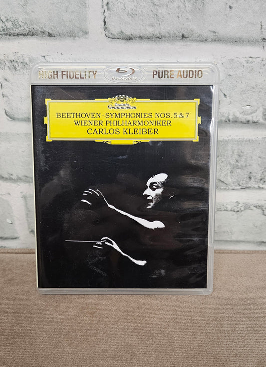 Beethoven Symphonies NOs. 5&7 Wiener Philharmoniker Carlos Kleiber Blu-ray Disc