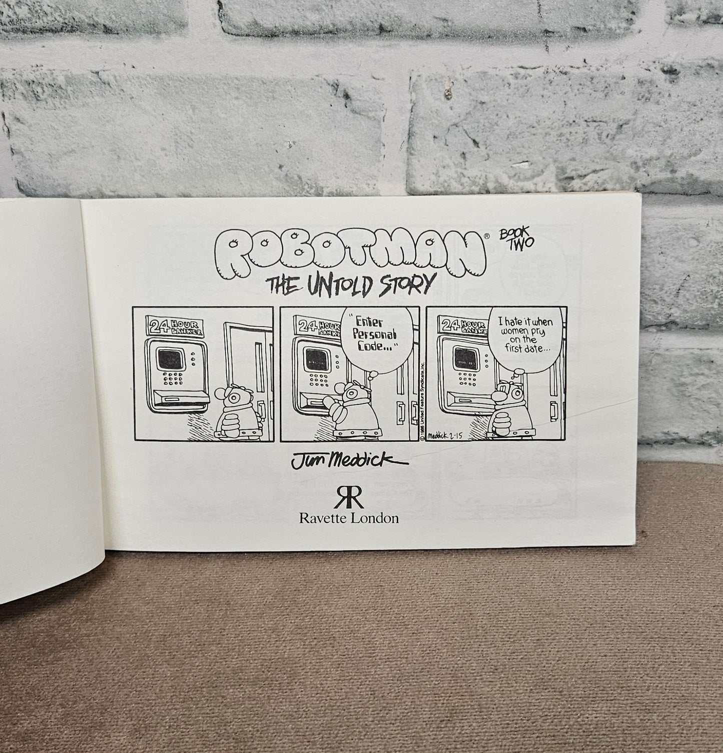 Robotman The Untold Story Book Two by Jim Meddick