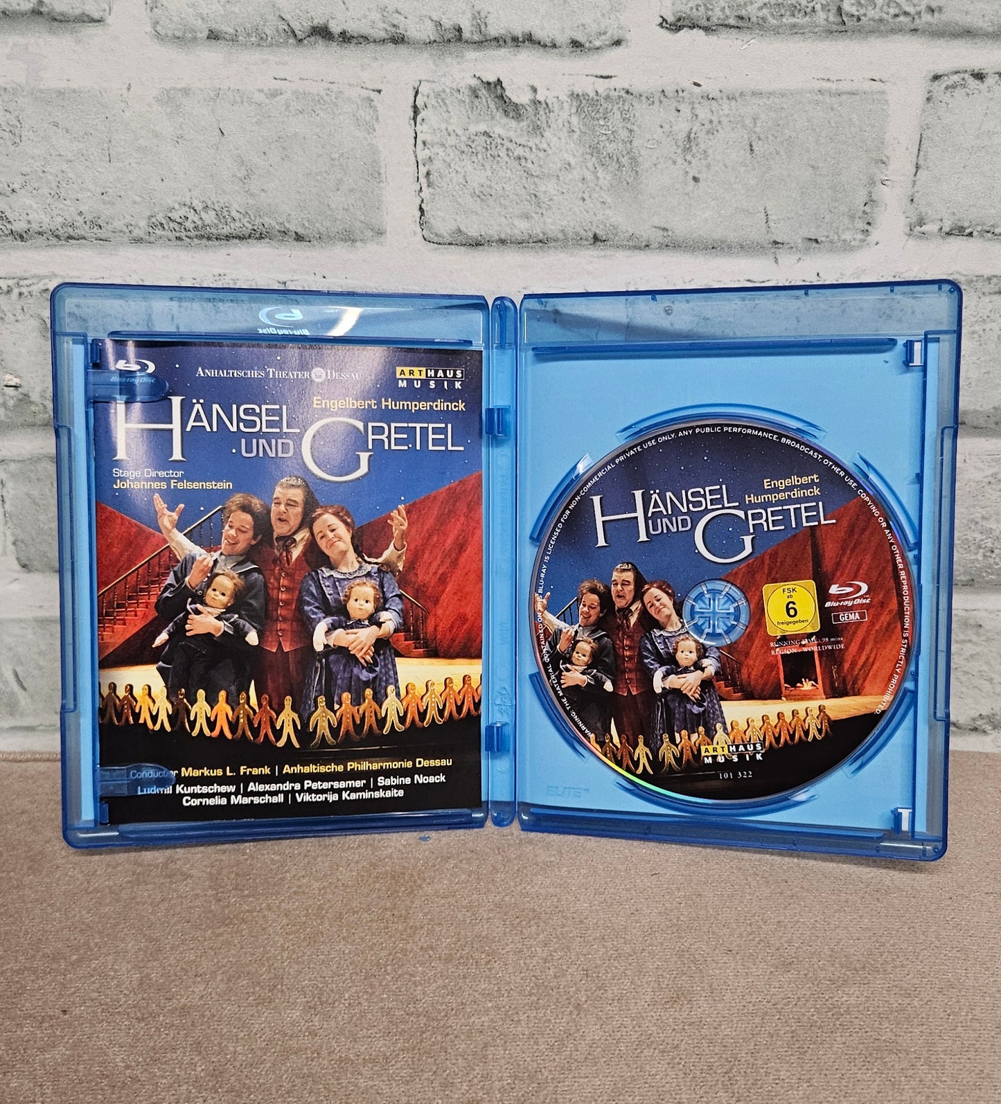 Anhaltisches Theater Dessau Hansel und Gretel Elgebert Humperdinck Blu-ray Disc