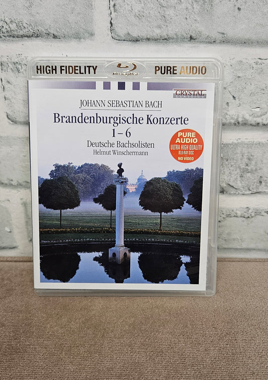 Johann Sebastian Bach Brandenburgische Konzerte 1-6 Deutsche Bachsolisten Helmut Winscherman Blu-ray Disc
