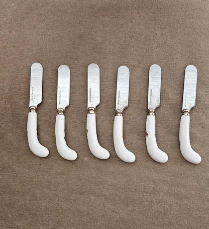 6 Portmeirion Botanic Garden Butter Spreaders