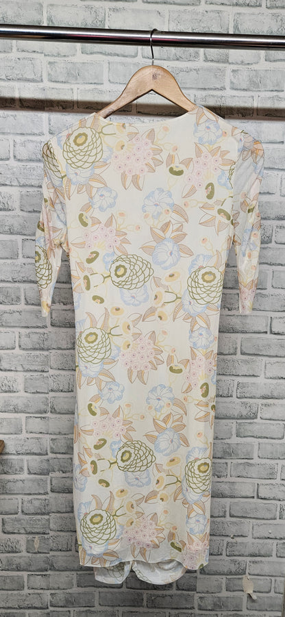 Ted Baker Ainya Ruched Mesh Dress  Dress Size 3 BNWT